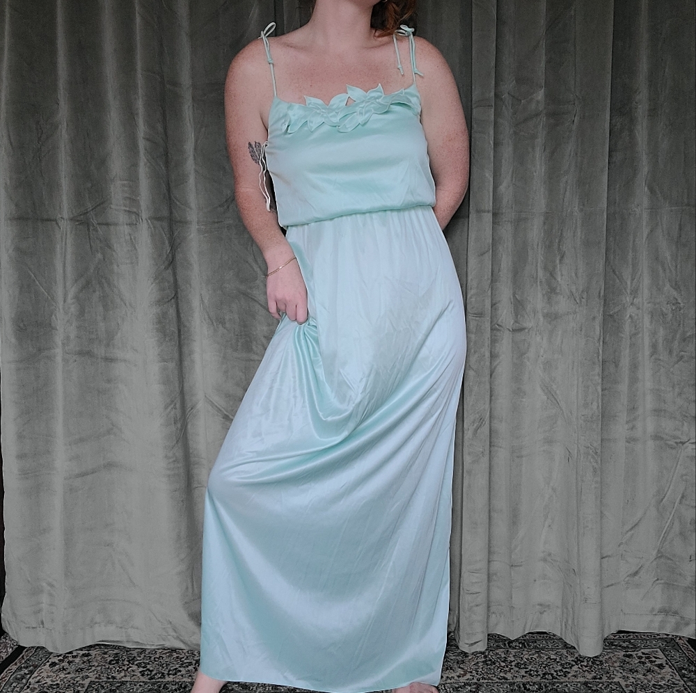 Vintage Floral Night Dress